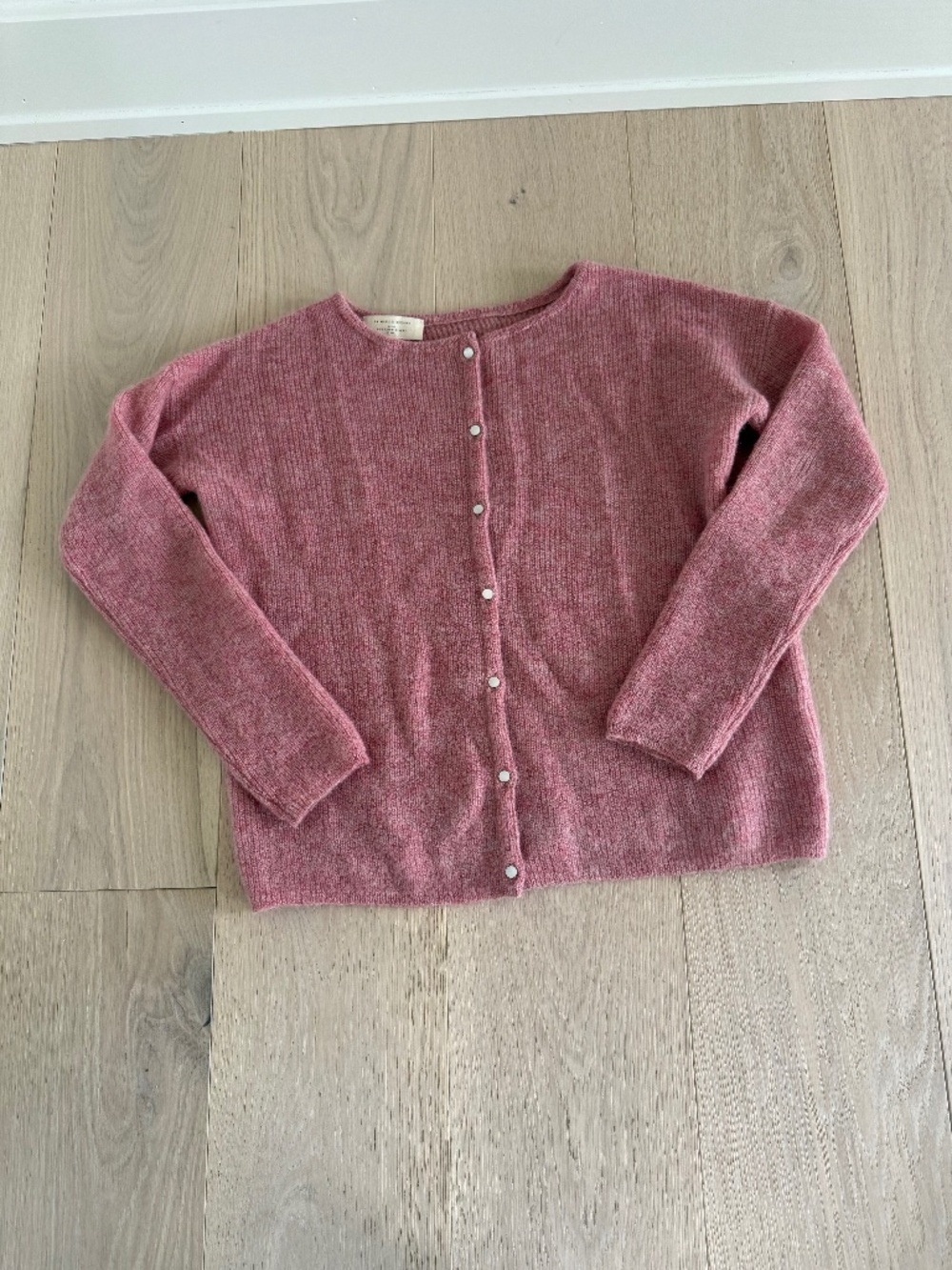 Sezane Gaspard Cardigan Rosewood - Size XS